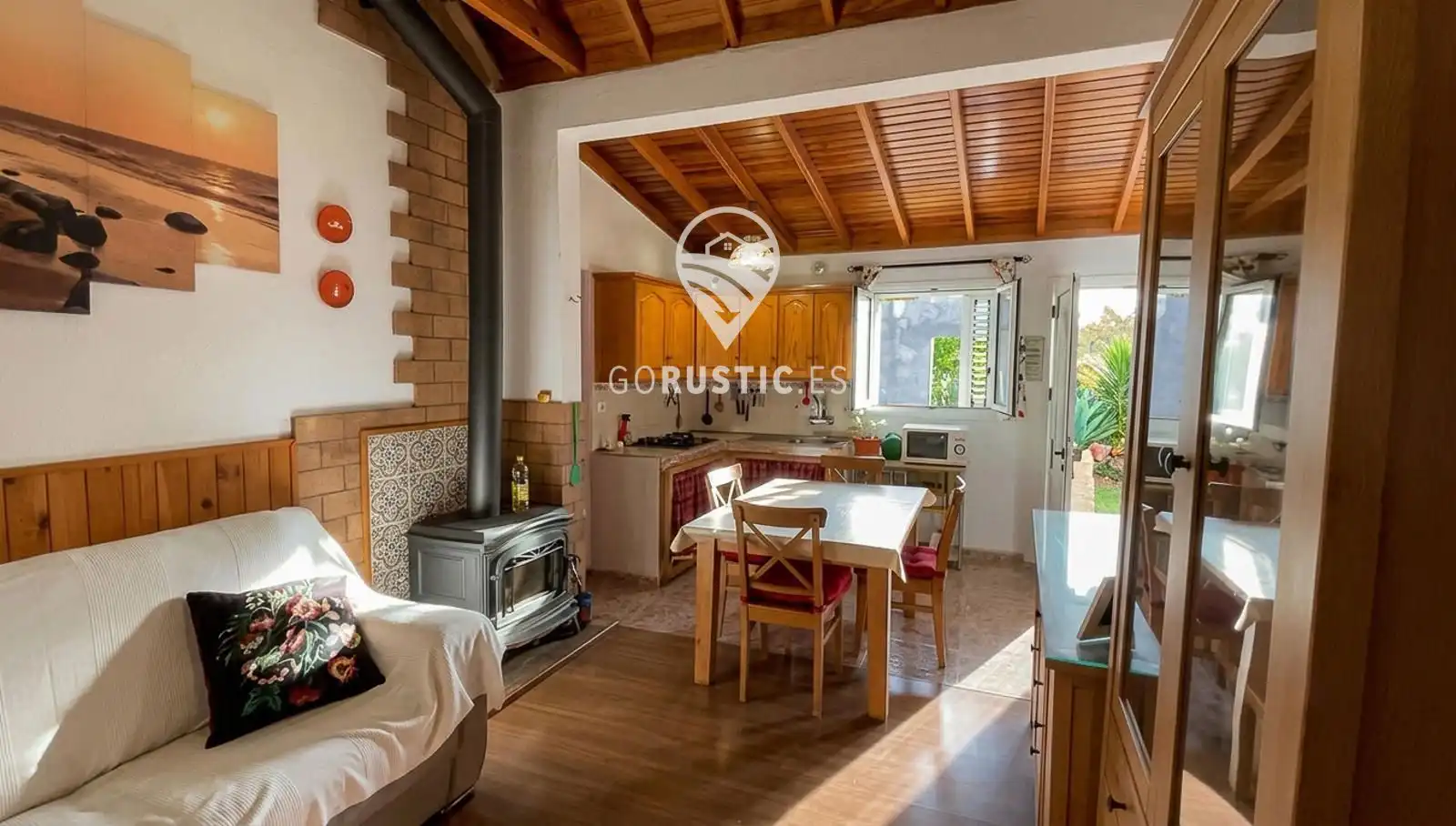 Cocina de Casa o chalet en venta en Valle Gran Rey con Aire acondicionado y Trastero
