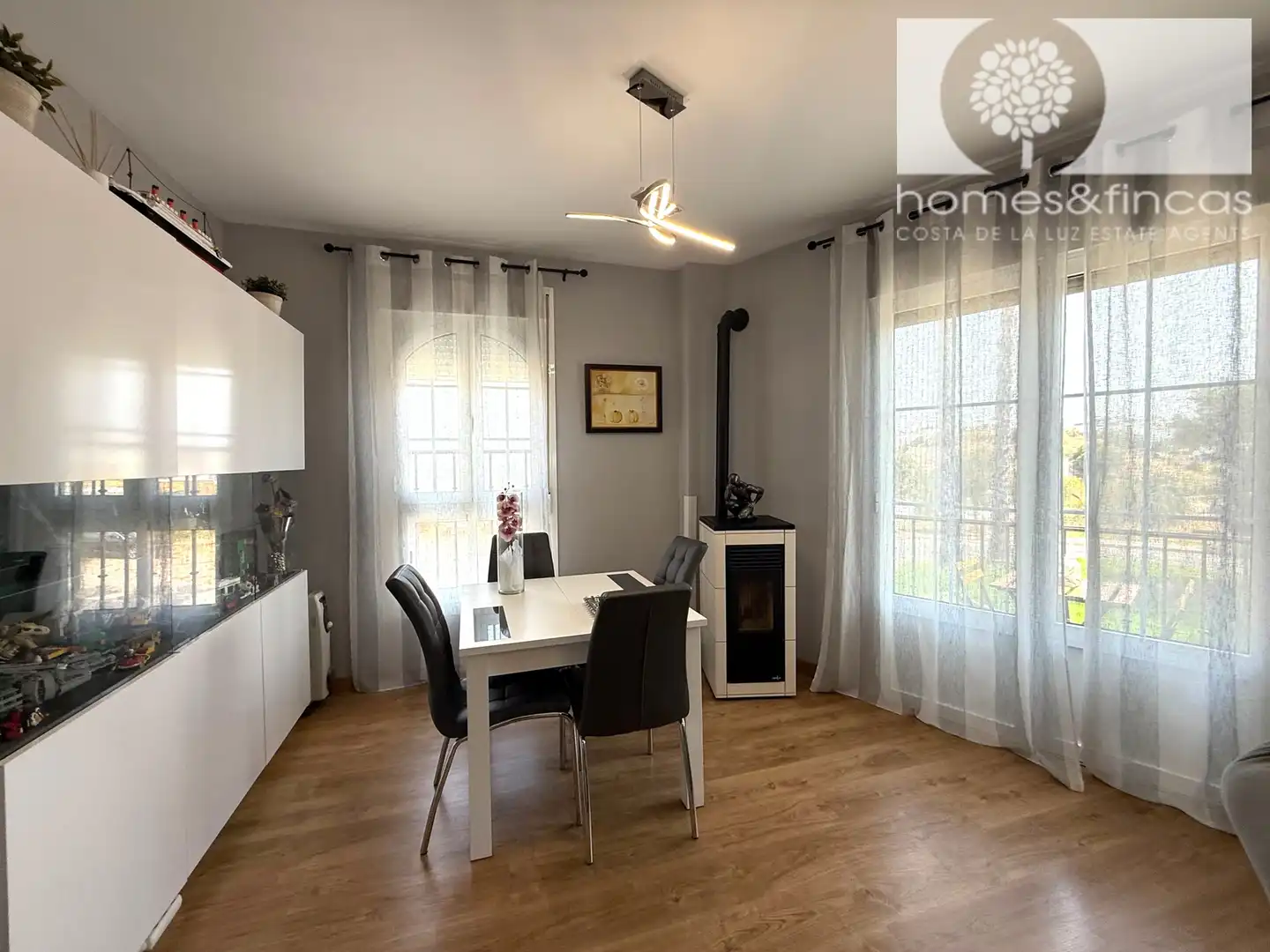 Esszimmer von Wohnung zum Verkauf in Ayamonte mit Klimaanlage und Balkon