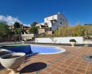 Swimming pool of Single-family semi-detached for sale in Esparreguera  with Heating, Private garden and Terrace