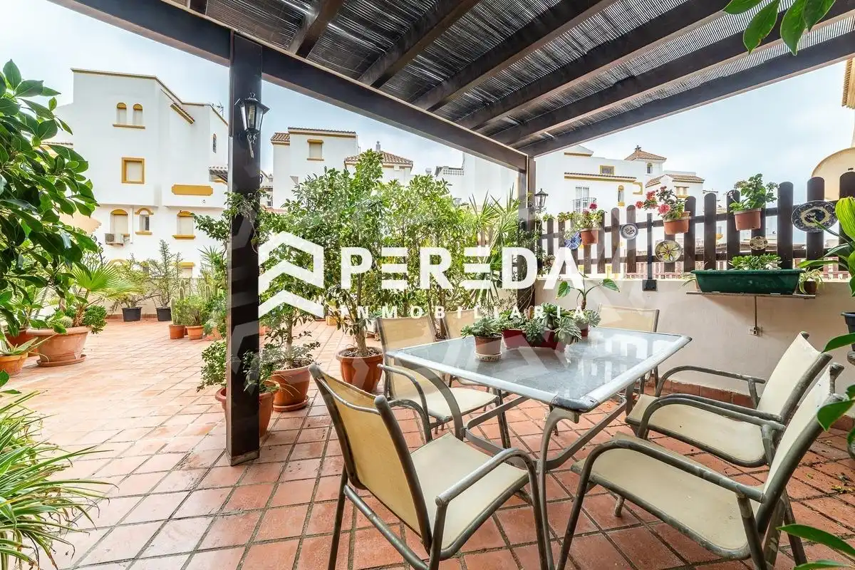 Terrace of Flat for sale in Roquetas de Mar  with Private garden, Terrace and Balcony