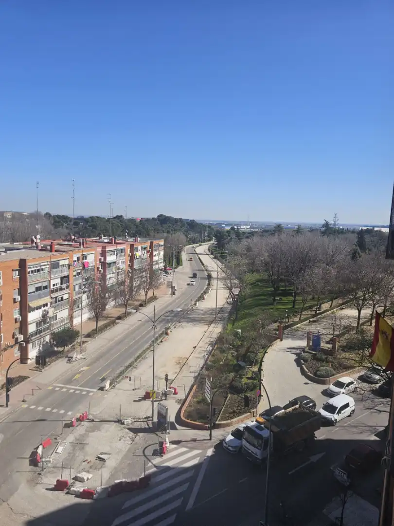 Exterior view of Flat for sale in Fuenlabrada  with Air Conditioner, Heating and Parquet flooring