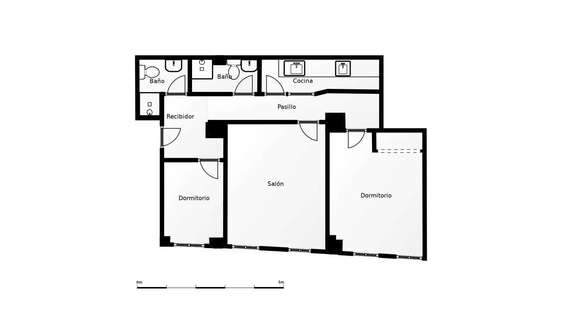 Flat for sale in Villaverde Alto