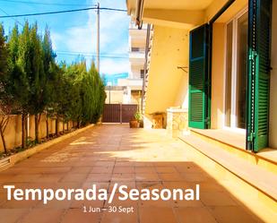 Vista exterior de Planta baixa de lloguer en Campos amb Aire condicionat, Calefacció i Terrassa