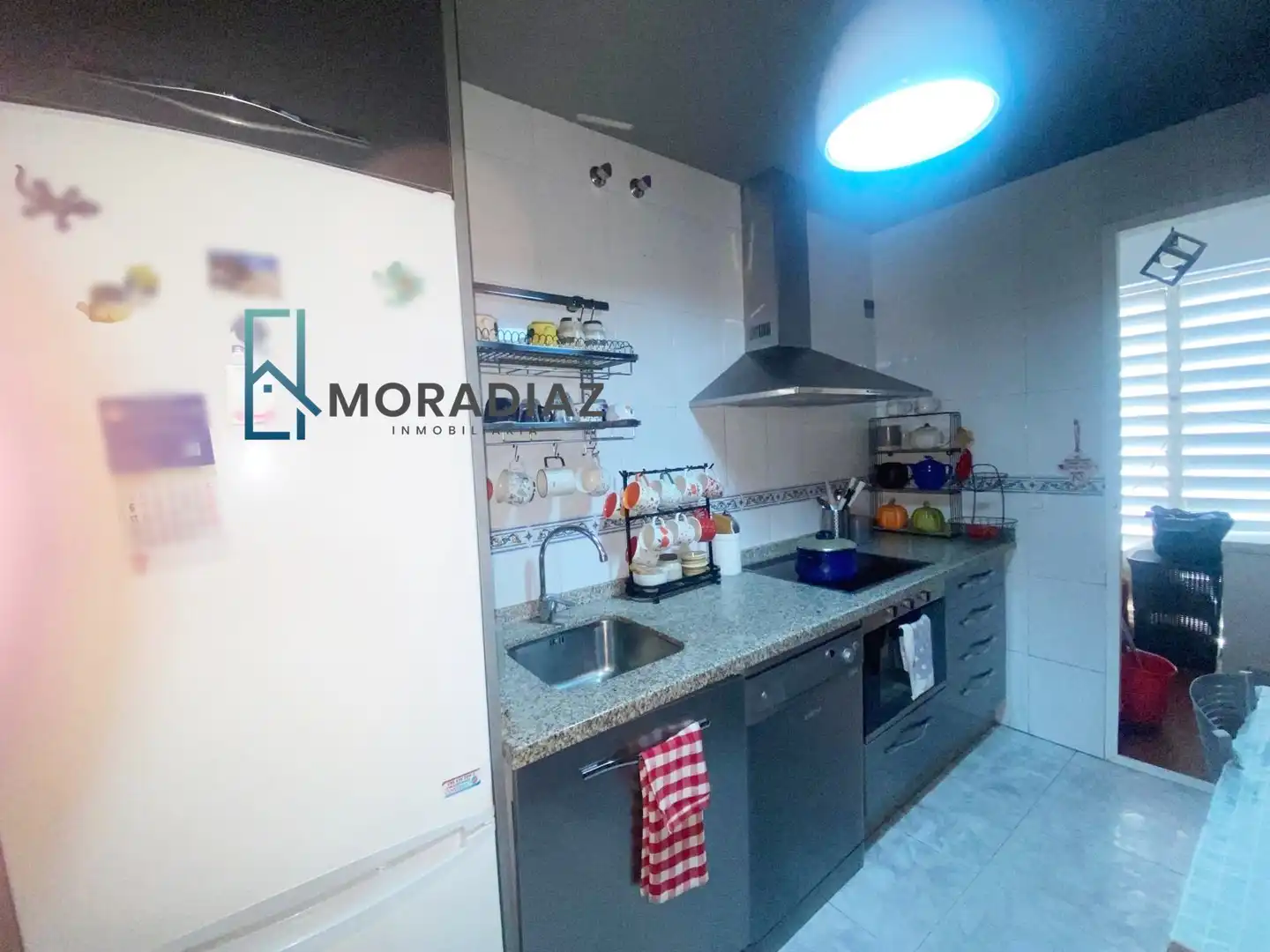 Cocina de Dúplex en venta en Don Benito con Aire acondicionado, Trastero y Balcón