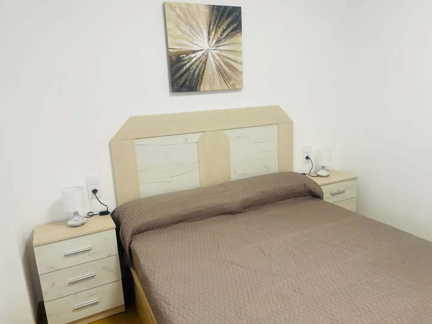 Schlafzimmer von Wohnung zur Miete in Alcázar de San Juan mit Klimaanlage, Heizung und Möbliert