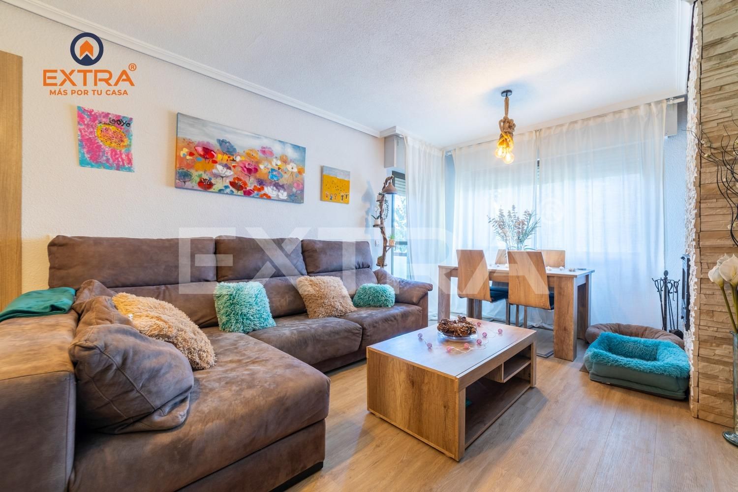 Living room of Flat for sale in Collado Villalba  with Air Conditioner, Heating and Private garden