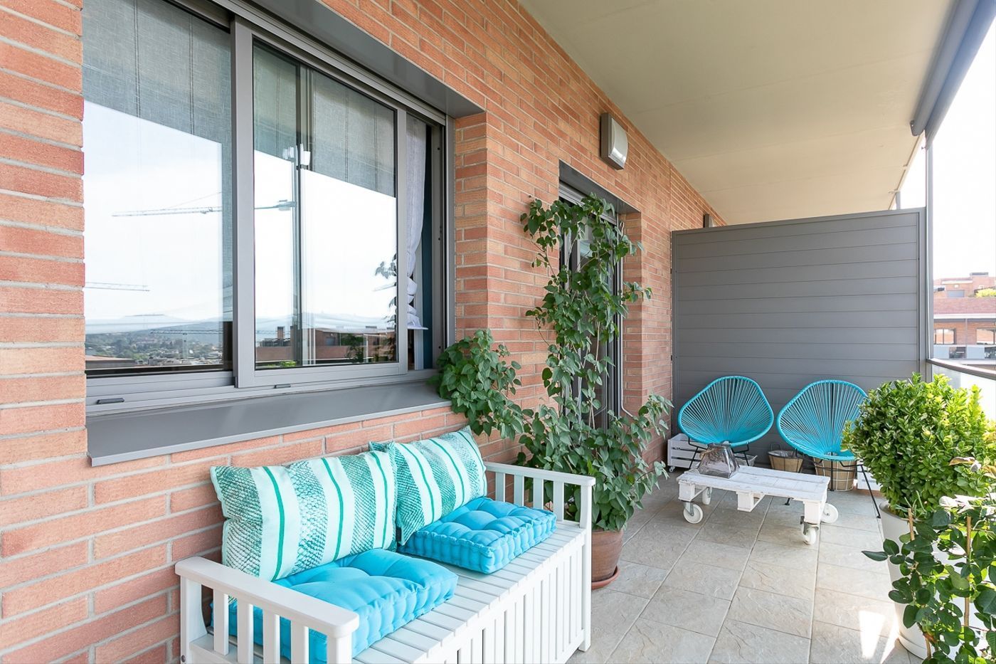 Terrace of Attic for rent in Sant Cugat del Vallès  with Air Conditioner, Heating and Terrace