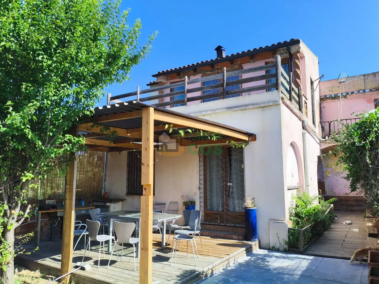 Terrassa de Casa o xalet en venda en Sant Cugat del Vallès amb Jardí privat, Terrassa i Balcó