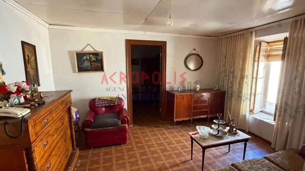 Sala d'estar de Casa o xalet en venda en San Esteban del Molar amb Moblat