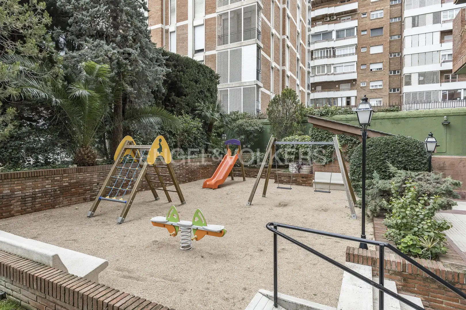Terrace of Flat for sale in Barcelona  with Air Conditioner, Heating and Private garden
