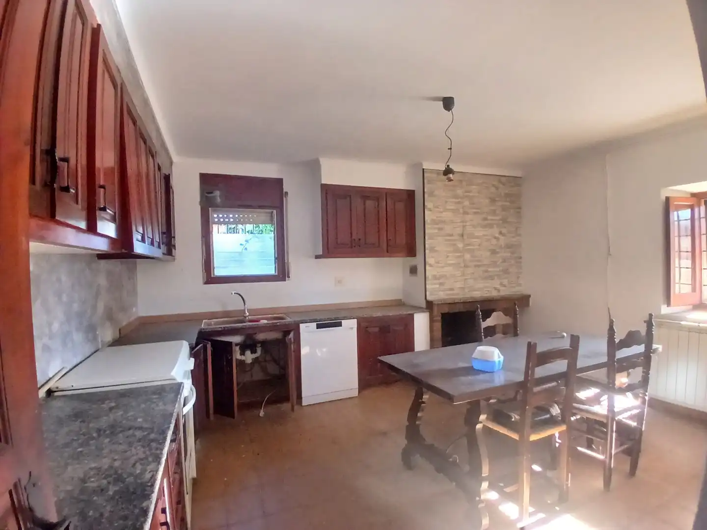 Cocina de Finca rústica en venta en Sant Gregori con Calefacción y Terraza