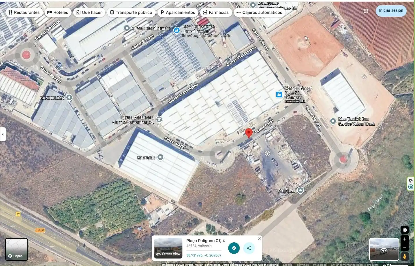 Industrial land for sale in Palma de Gandia