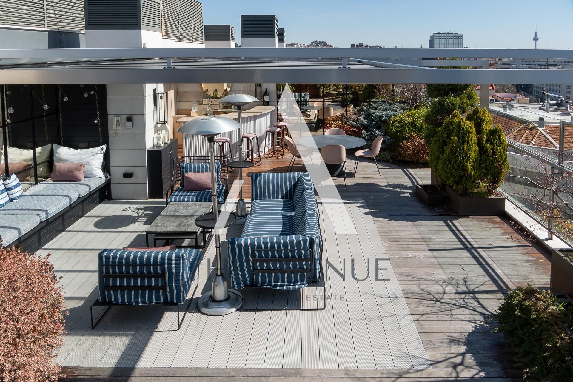 Terrace of Flat for sale in  Madrid Capital  with Air Conditioner, Heating and Terrace