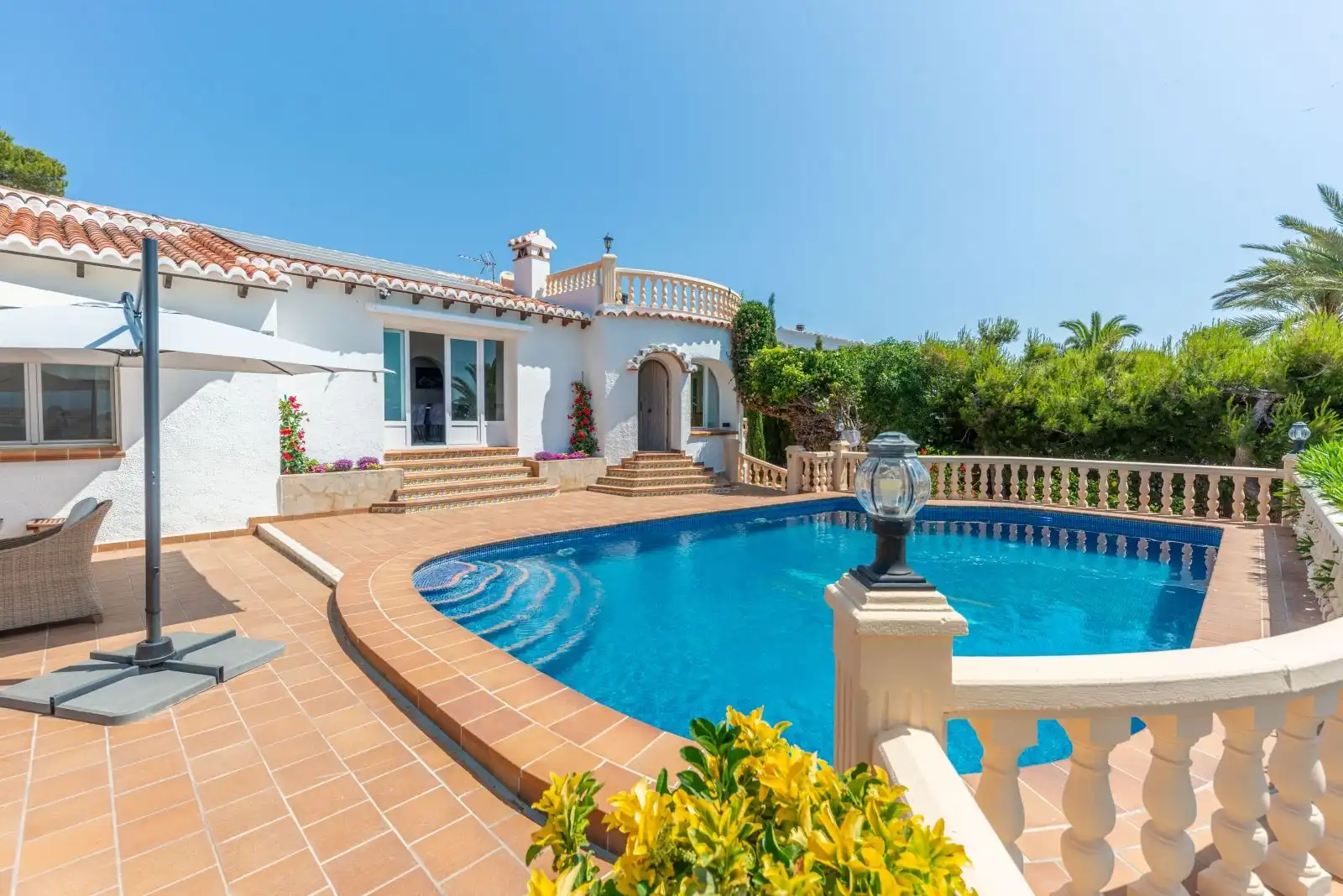 Piscina de Casa o xalet en venda en Jávea / Xàbia amb Aire condicionat, Calefacció i Terrassa