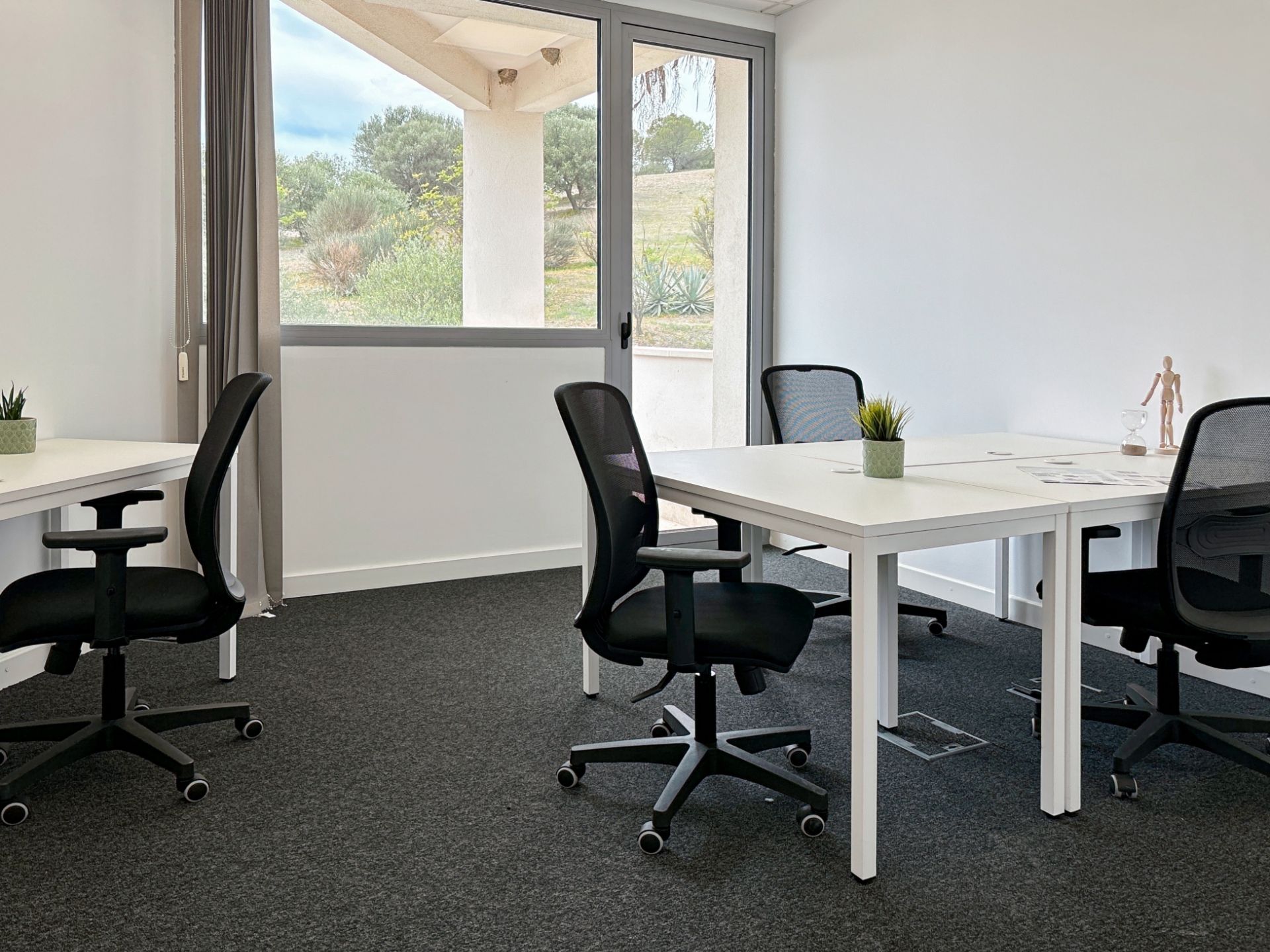 Oficina de alquiler en Málaga Capital con Aire acondicionado, Calefacción y Amueblado