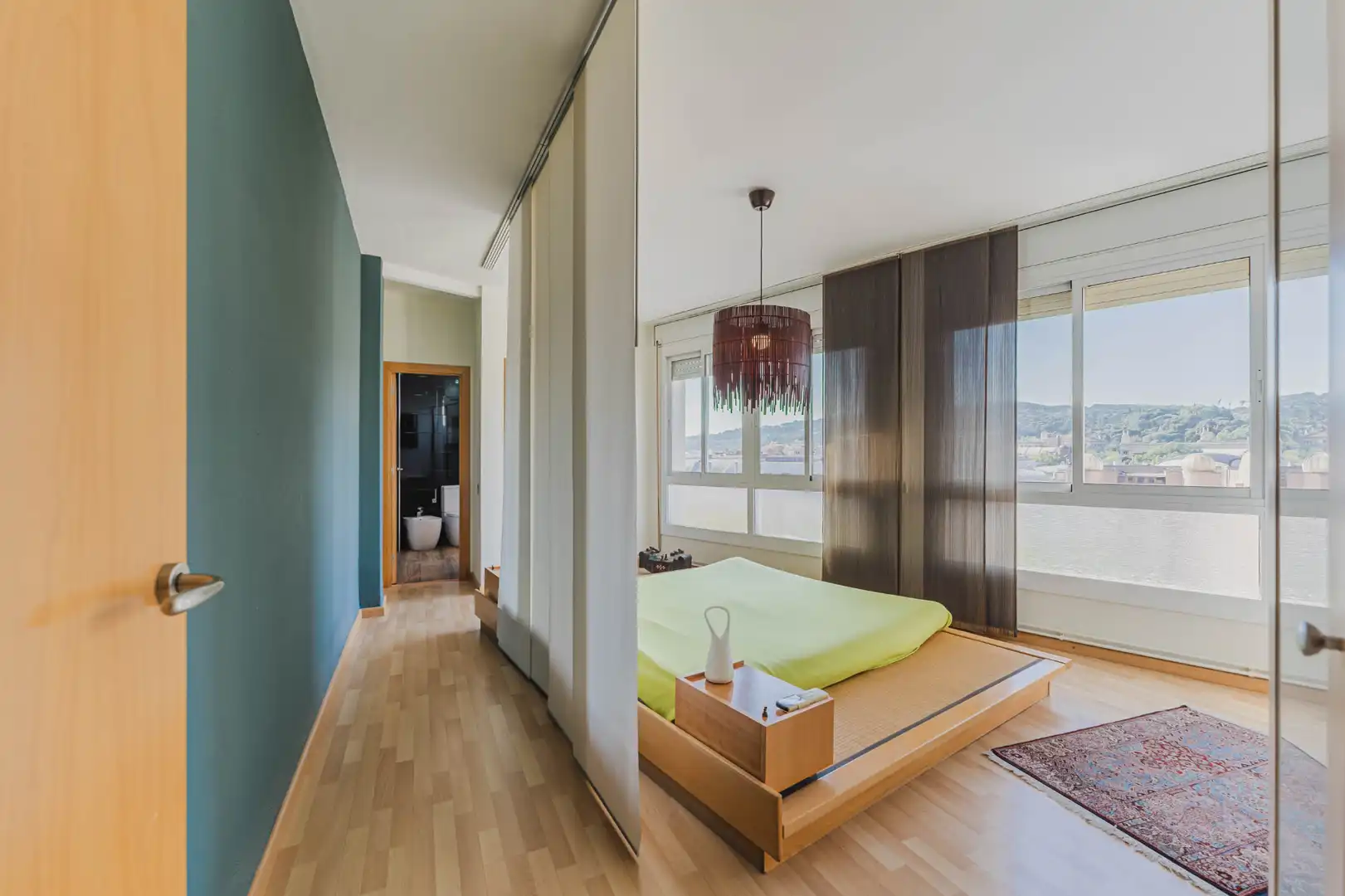 Bedroom of Flat for sale in Barcelona  with Air Conditioner, Heating and Parquet flooring
