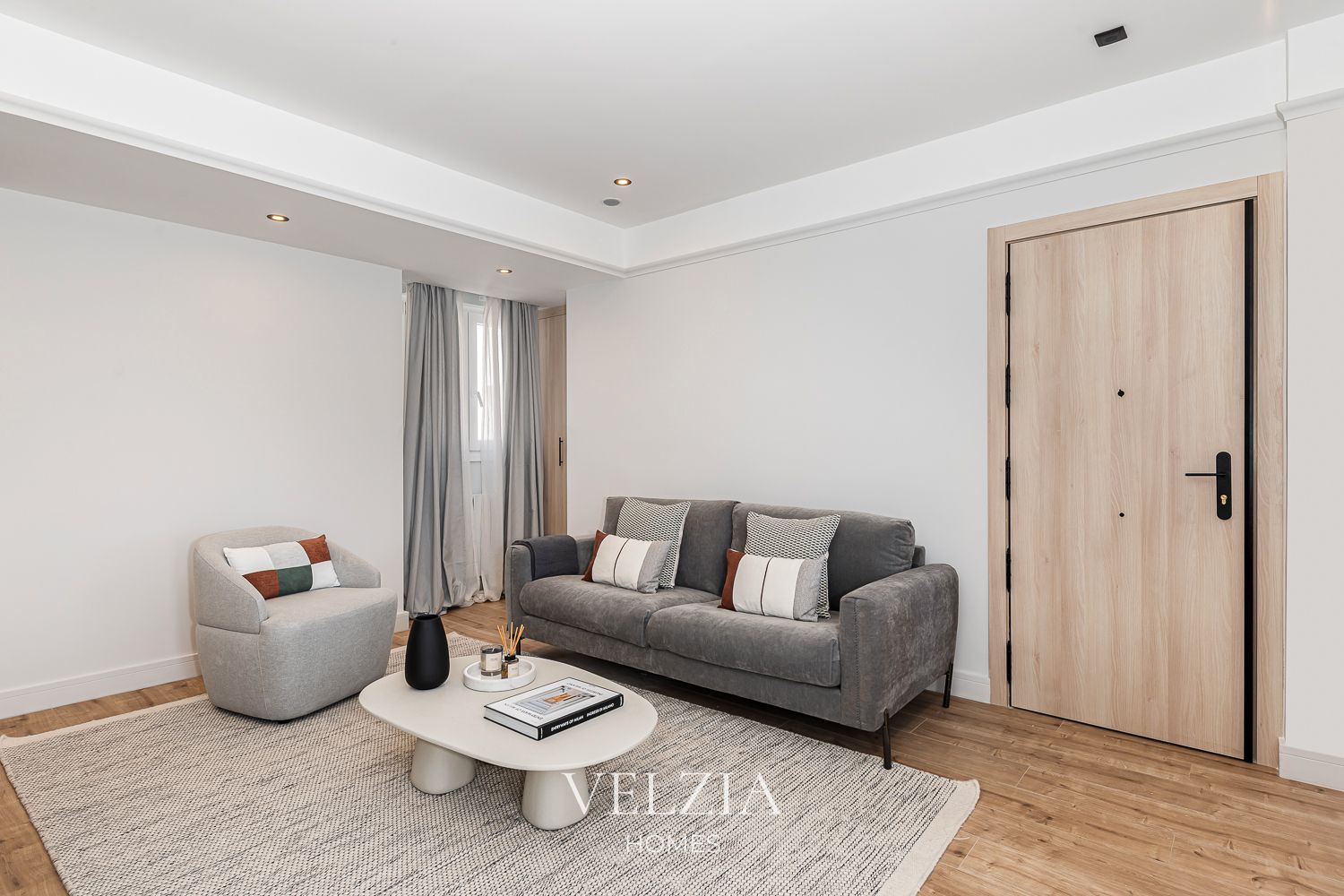 Sala d'estar de Àtic en venda en  Madrid Capital amb Aire condicionat, Calefacció i Terrassa