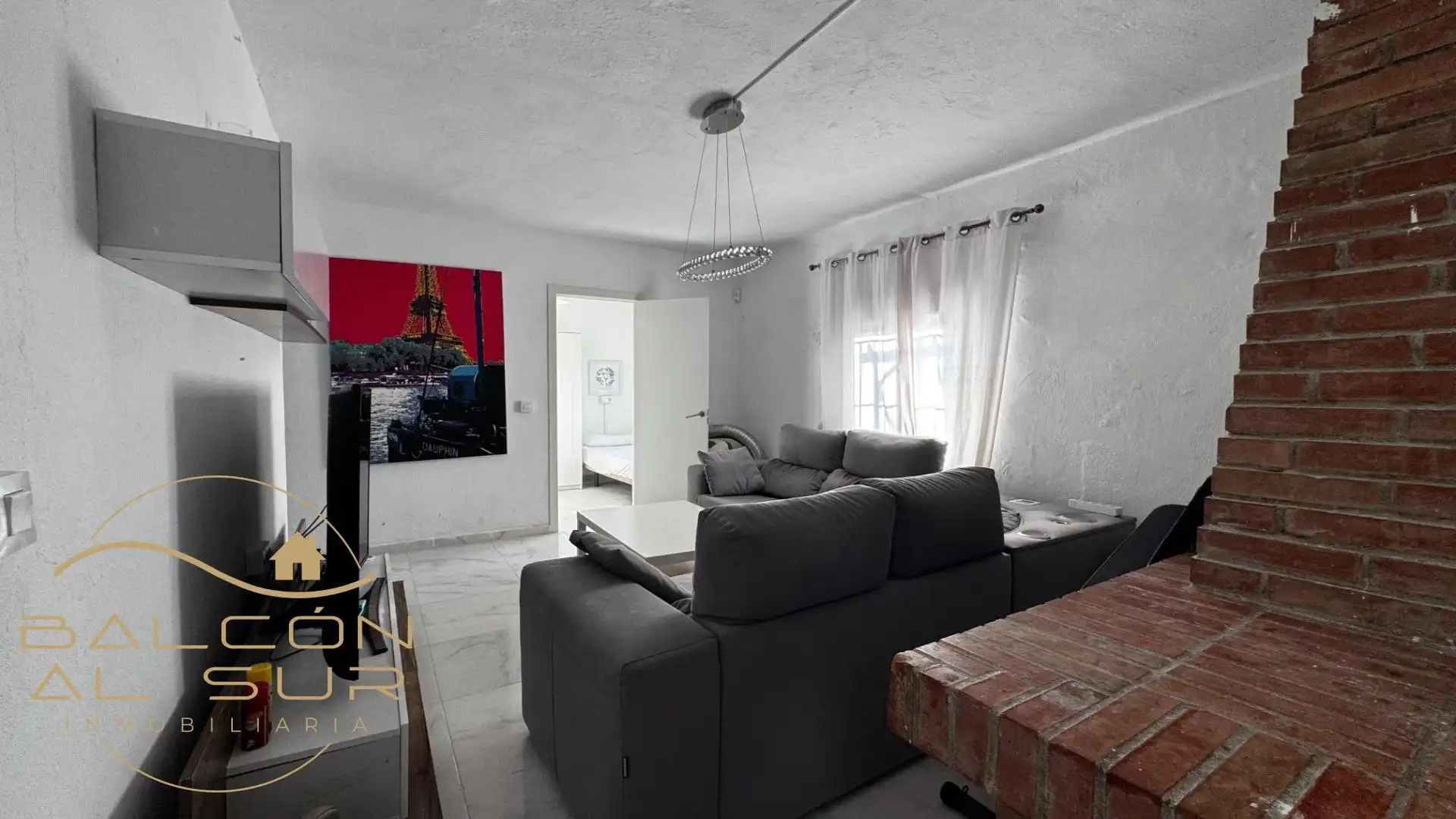 Sala d'estar de Finca rústica en venda en Rota amb Jardí privat, Terrassa i Traster