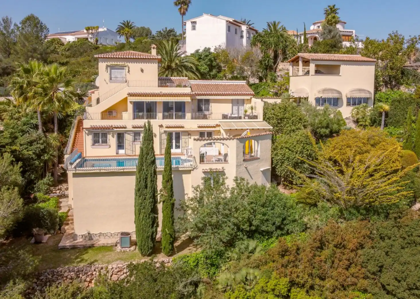 Exterior view of Houses for sale in Dénia  with Air Conditioner, Heating and Private garden