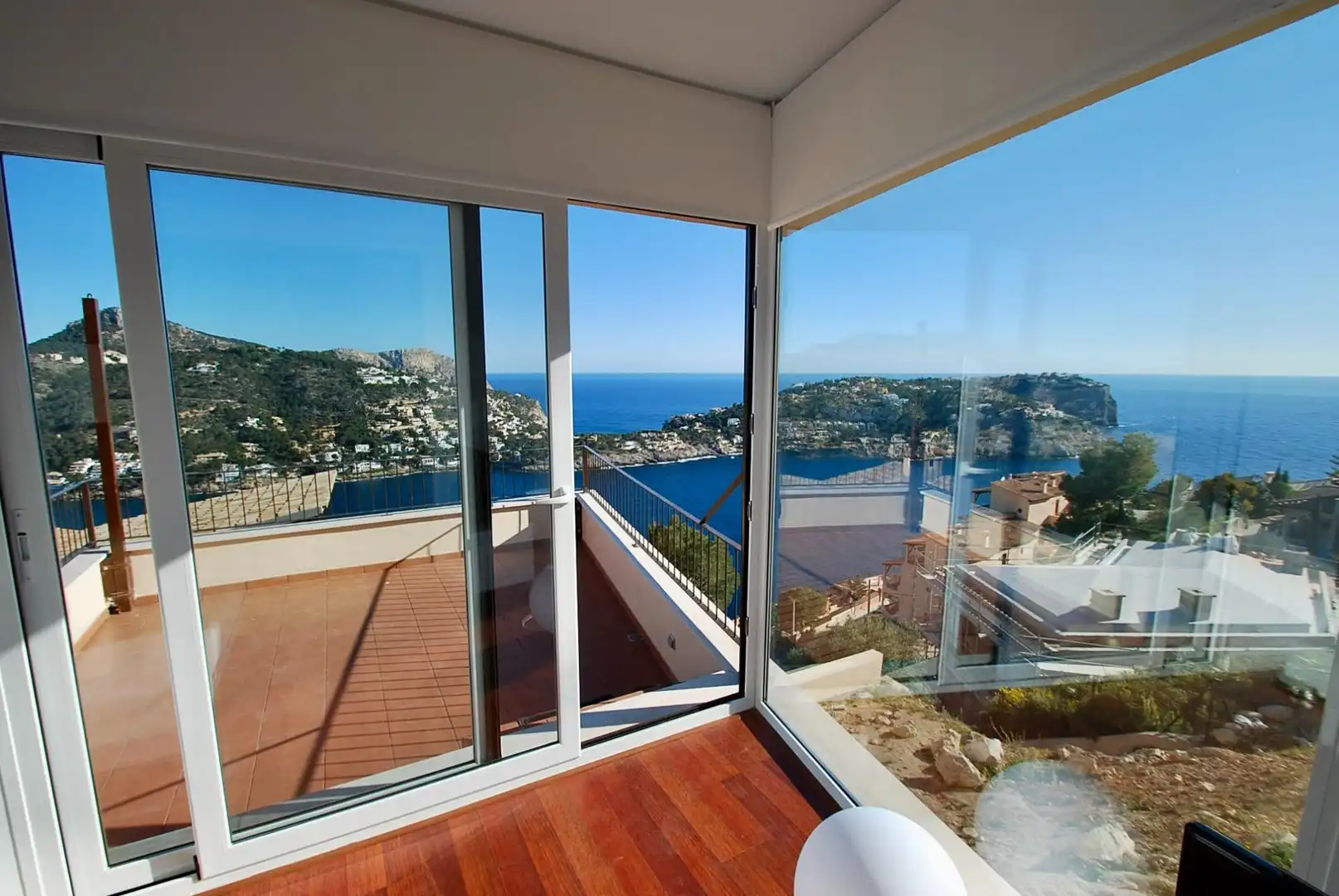 Terrace of Apartments for rent in Andratx  with Air Conditioner, Heating and Parquet flooring