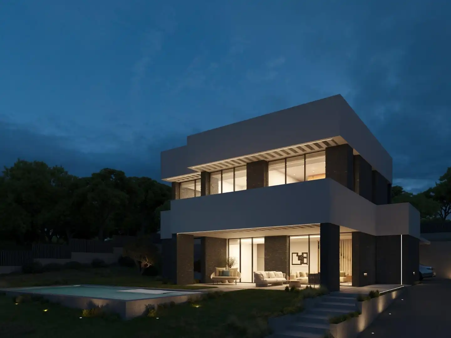 Exterior view of Houses for sale in Jávea / Xàbia  with Air Conditioner, Heating and Private garden
