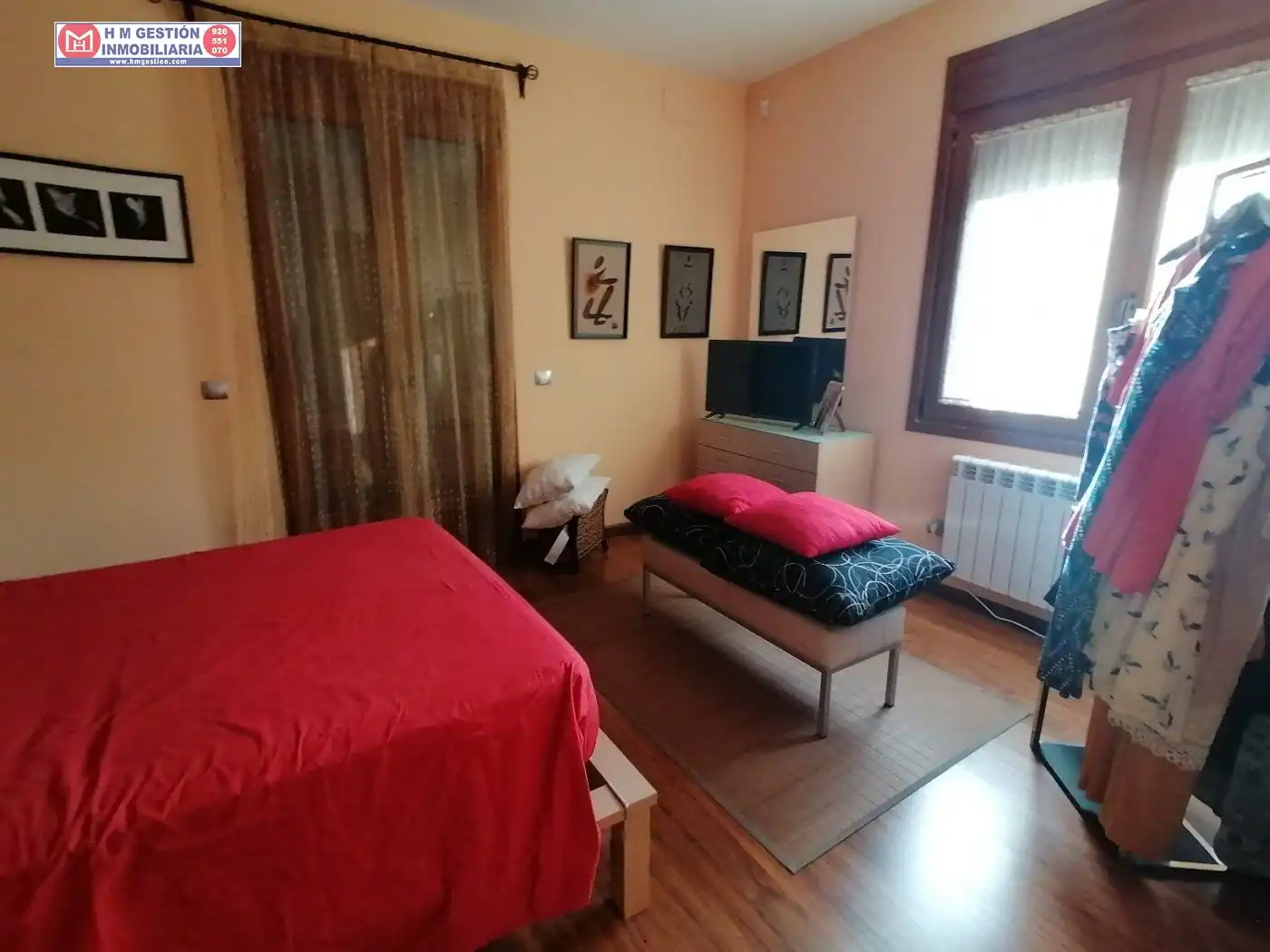 Schlafzimmer von Country house zum Verkauf in Alcázar de San Juan mit Privatgarten, Schwimmbad und Möbliert