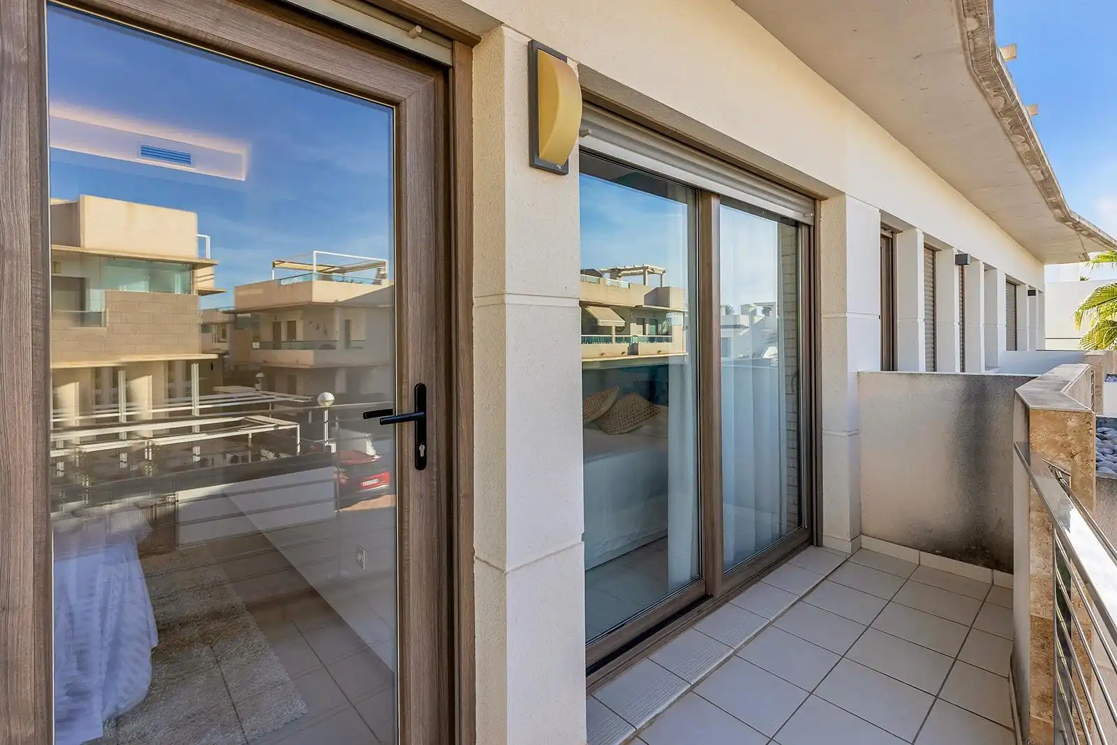 Balcony of Duplexes for sale in Rojales  with Air Conditioner, Heating and Private garden