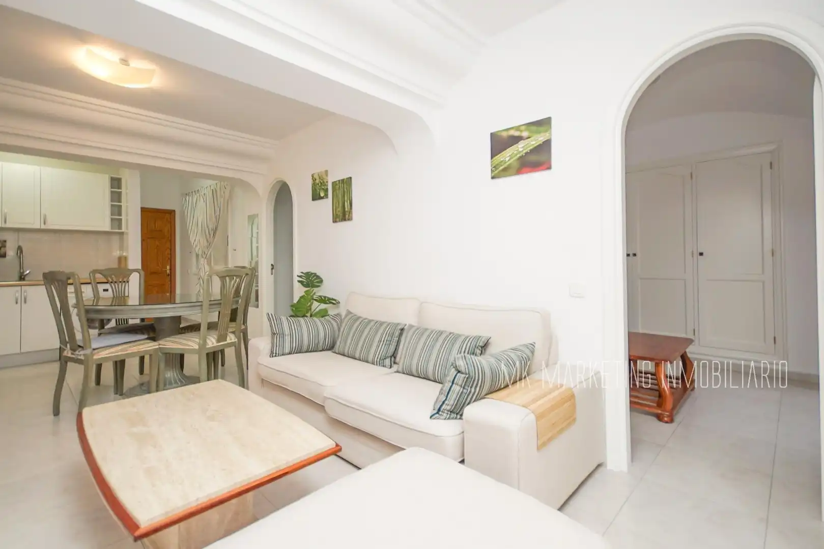 Sala de estar de Piso de alquiler en Las Palmas de Gran Canaria con Terraza, Amueblado y Balcón