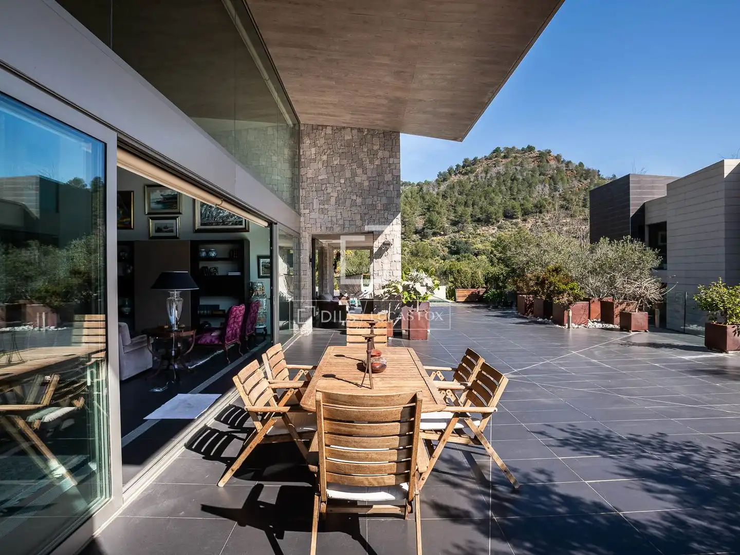 Terraza de Casa o chalet en venta en Sagunto / Sagunt con Aire acondicionado, Calefacción y Jardín privado