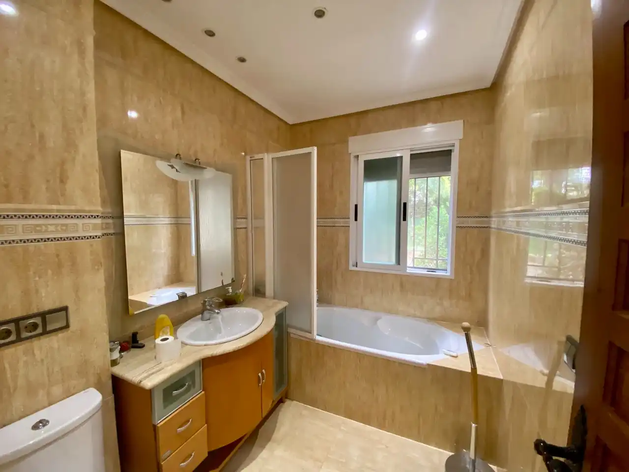 Baño de Casa o chalet en venta en Ciudad Real con Aire acondicionado, Calefacción y Jardín privado