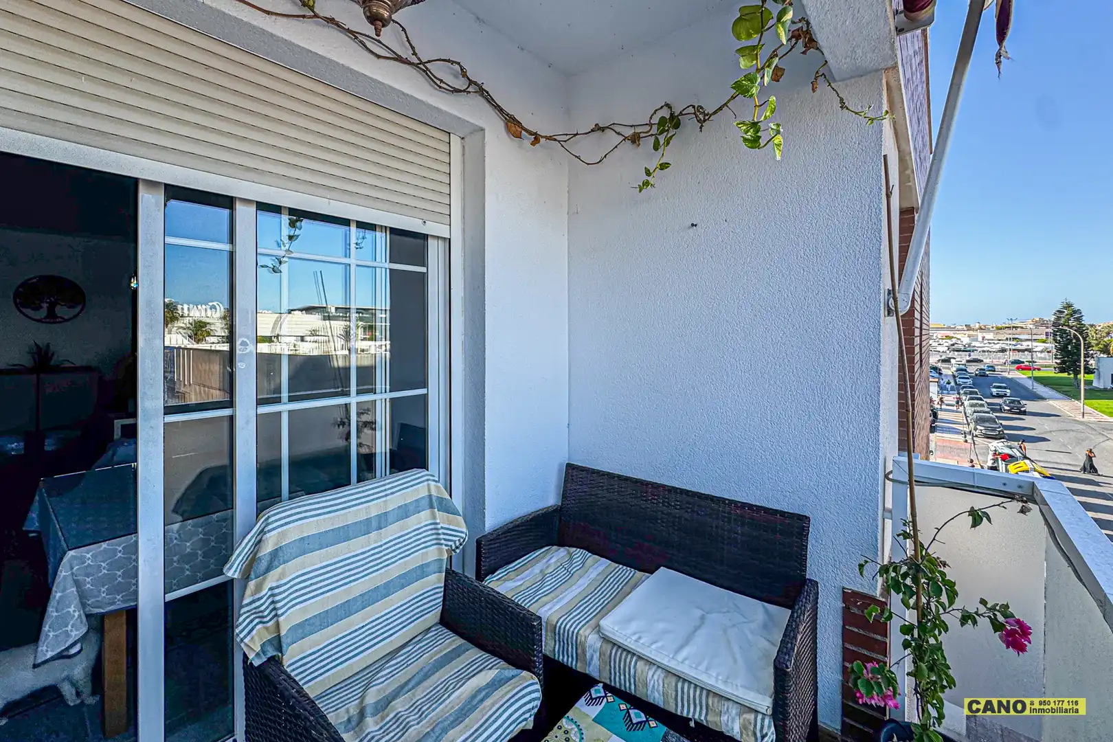 Balcony of Flat for sale in Roquetas de Mar  with Air Conditioner, Heating and Terrace
