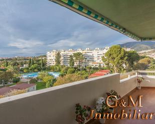 Exterior view of Flat for sale in Benalmádena  with Air Conditioner, Heating and Private garden