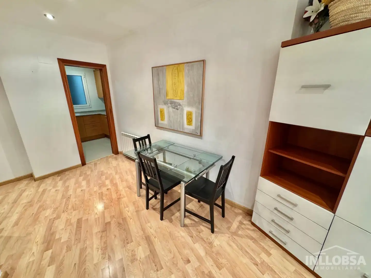 Comedor de Piso de alquiler en Manresa con Aire acondicionado, Calefacción y Parquet