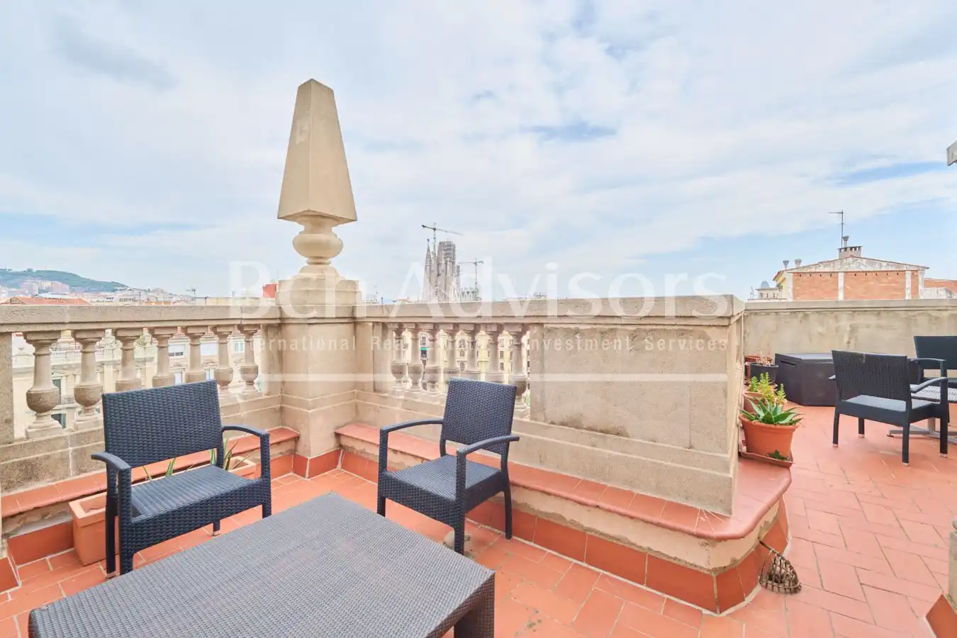 Terrace of Attic for sale in Barcelona  with Air Conditioner, Heating and Parquet flooring