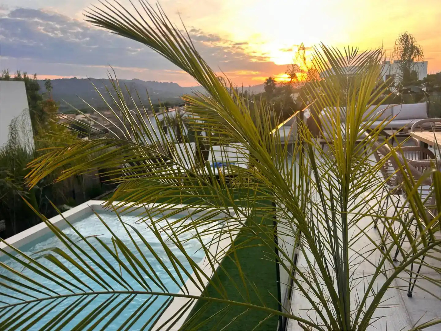 Vista exterior de Casa o xalet en venda en Santa Cristina d'Aro amb Aire condicionat, Terrassa i Piscina
