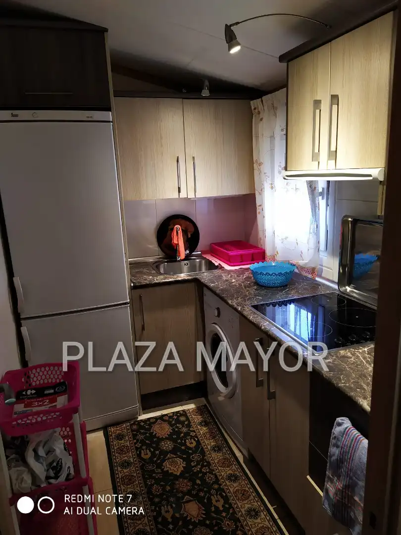 Cocina de Casa o chalet en venta en Miranda de Azán con Aire acondicionado, Terraza y Piscina