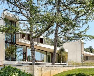 Vista exterior de Casa o xalet de lloguer en Sant Cugat del Vallès amb Aire condicionat, Terrassa i Piscina