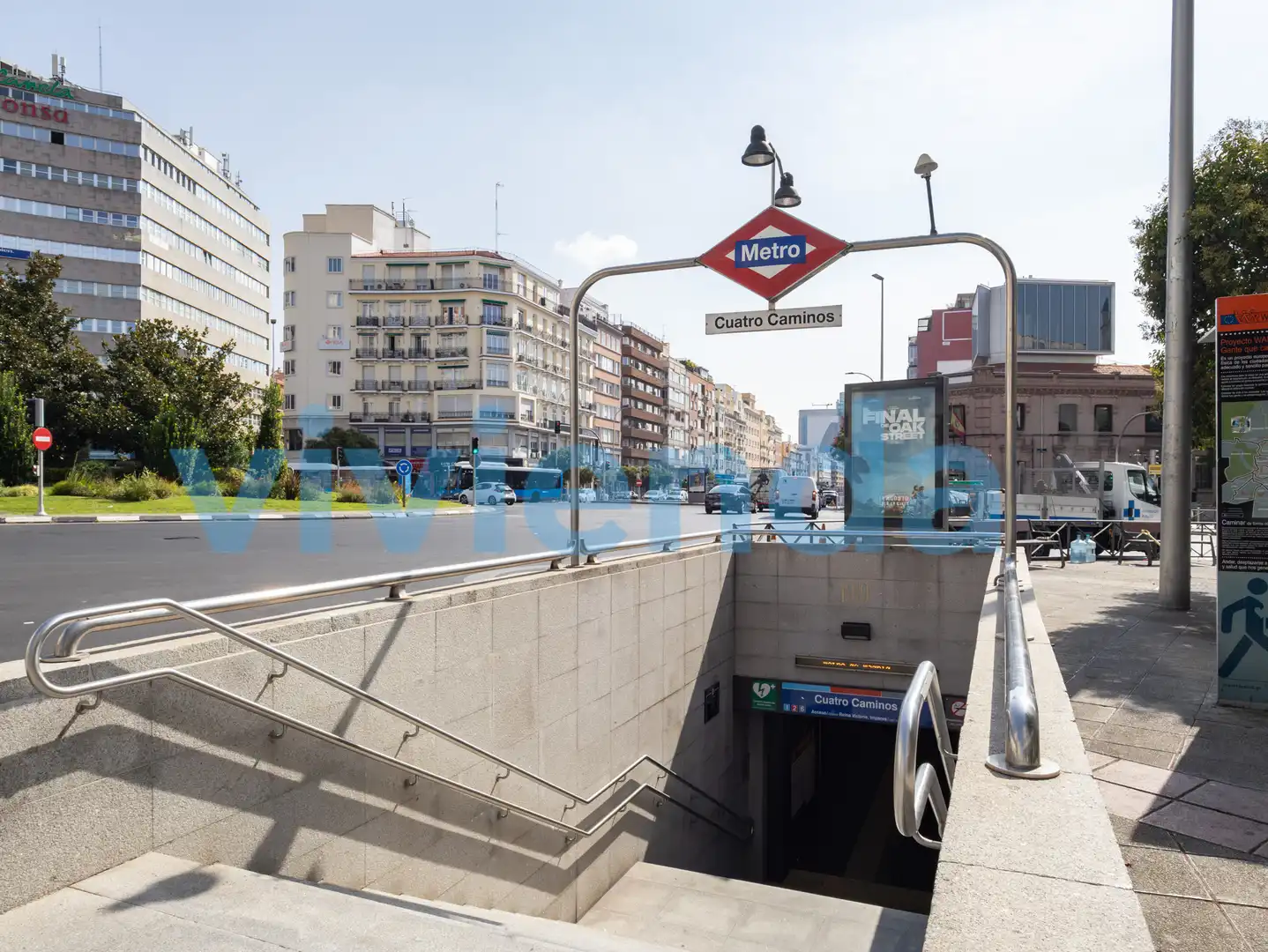 Vista exterior de Pis en venda en Madrid amb Calefacció i Moblat