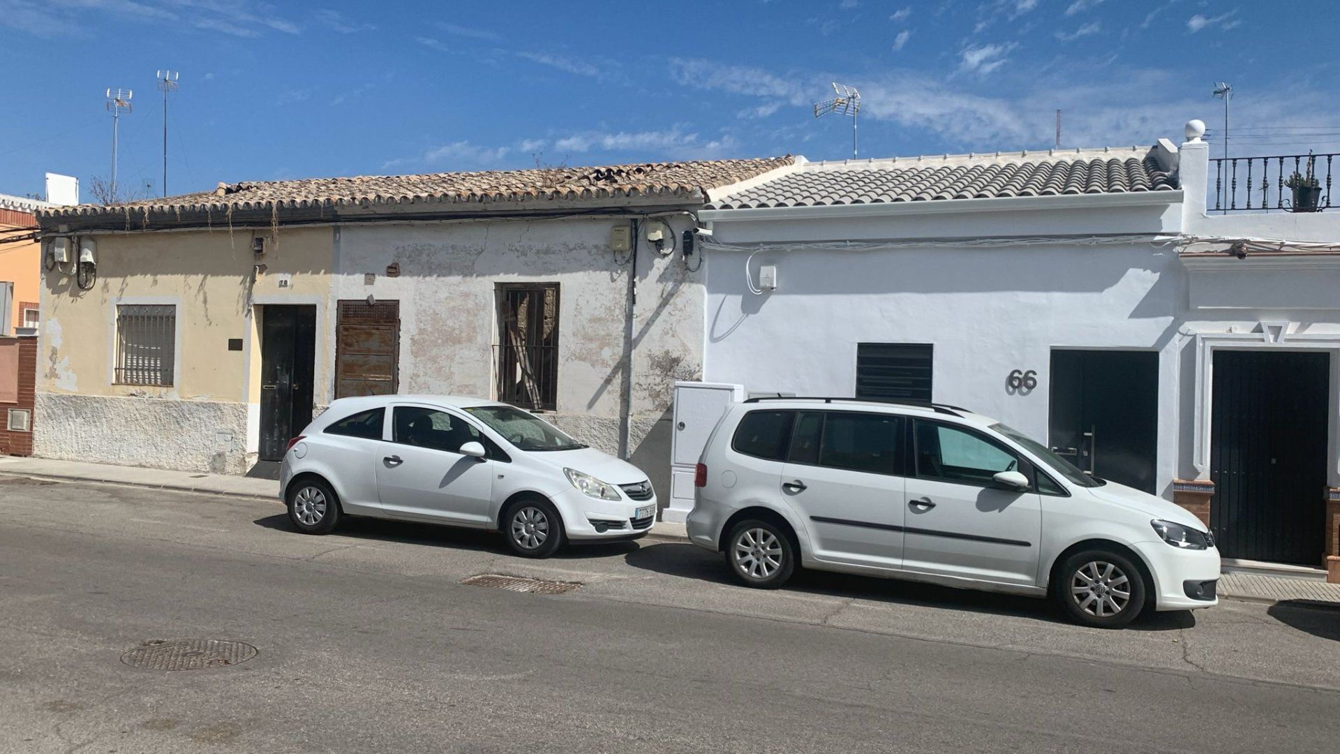 Vista exterior de Casa o xalet en venda en Castilleja de la Cuesta