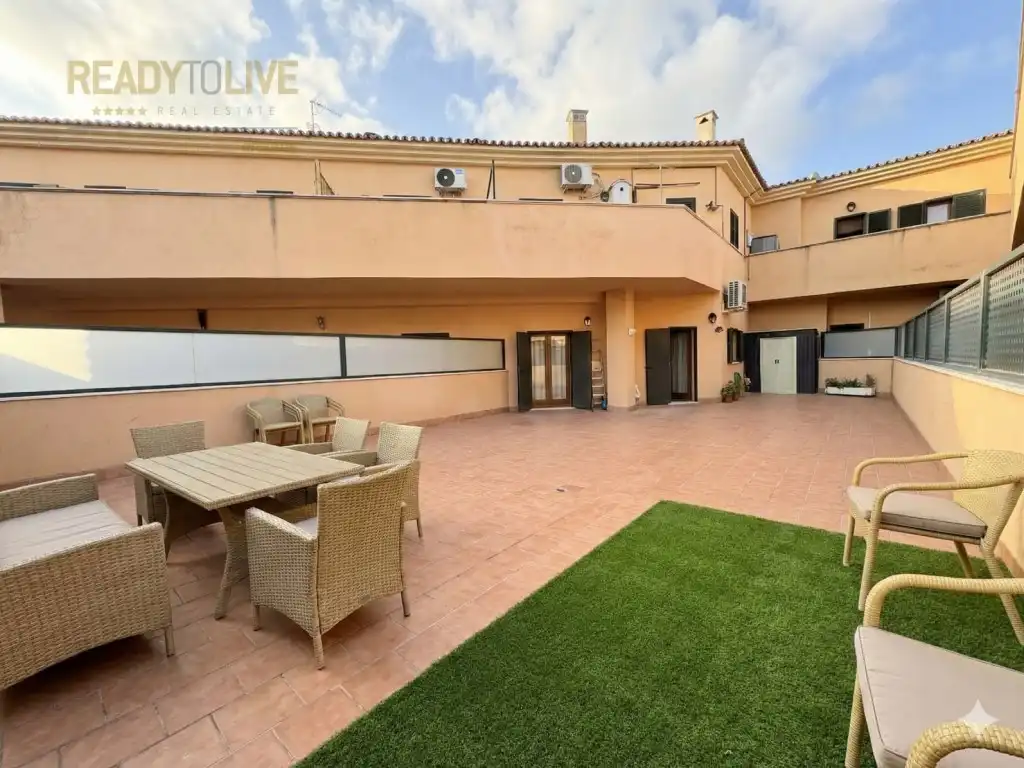 Terrace of Flat for sale in Alcúdia  with Air Conditioner, Terrace and Furnished