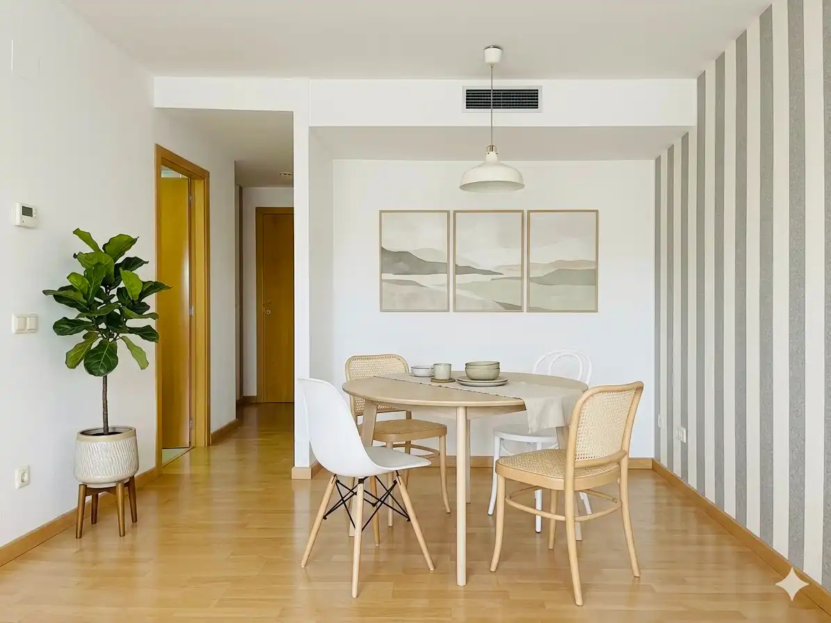Dining room of Flat for sale in Murcia  with Air Conditioner, Storage room and Oven
