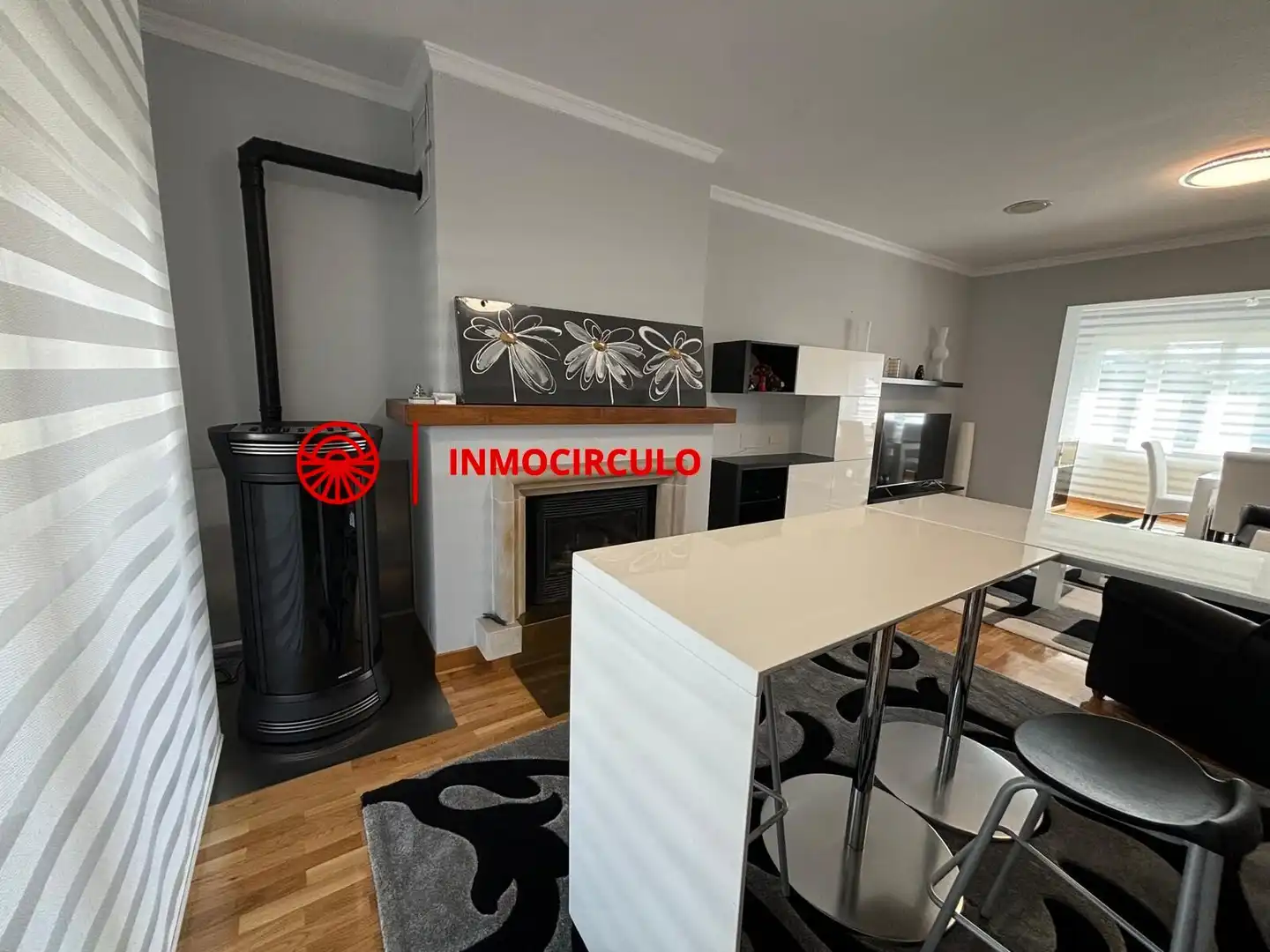 Living room of Houses for sale in Ibeas de Juarros  with Heating, Private garden and Terrace