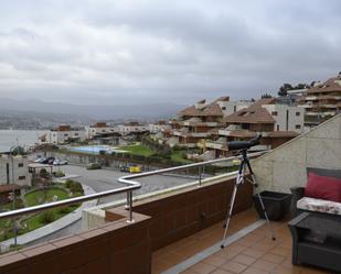 Vista exterior de Apartament en venda en Baiona amb Terrassa, Piscina i Balcó