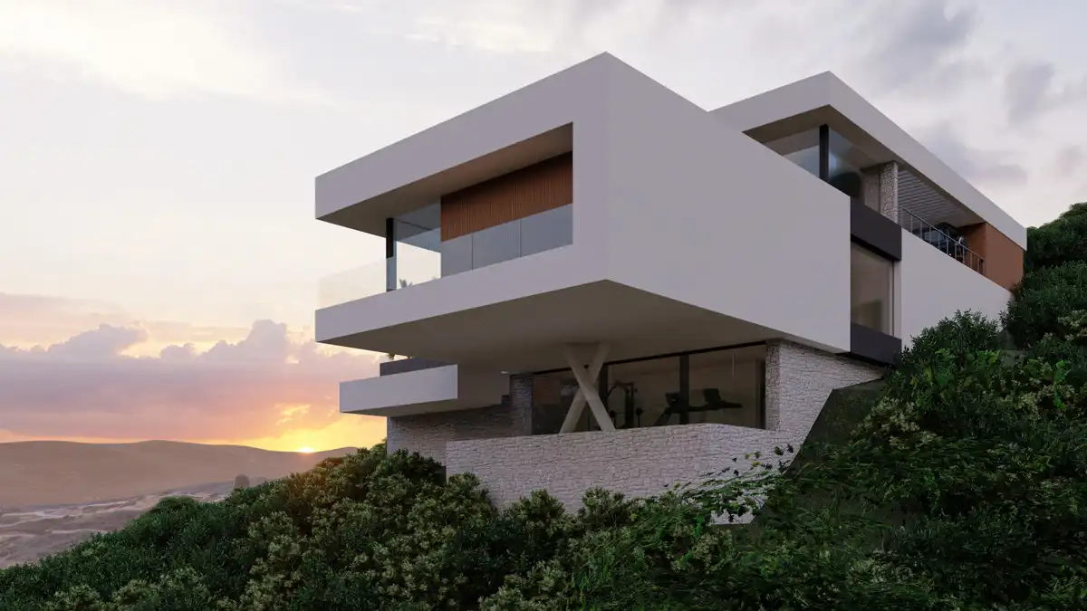 Vista exterior de Residencial en venda en Estepona