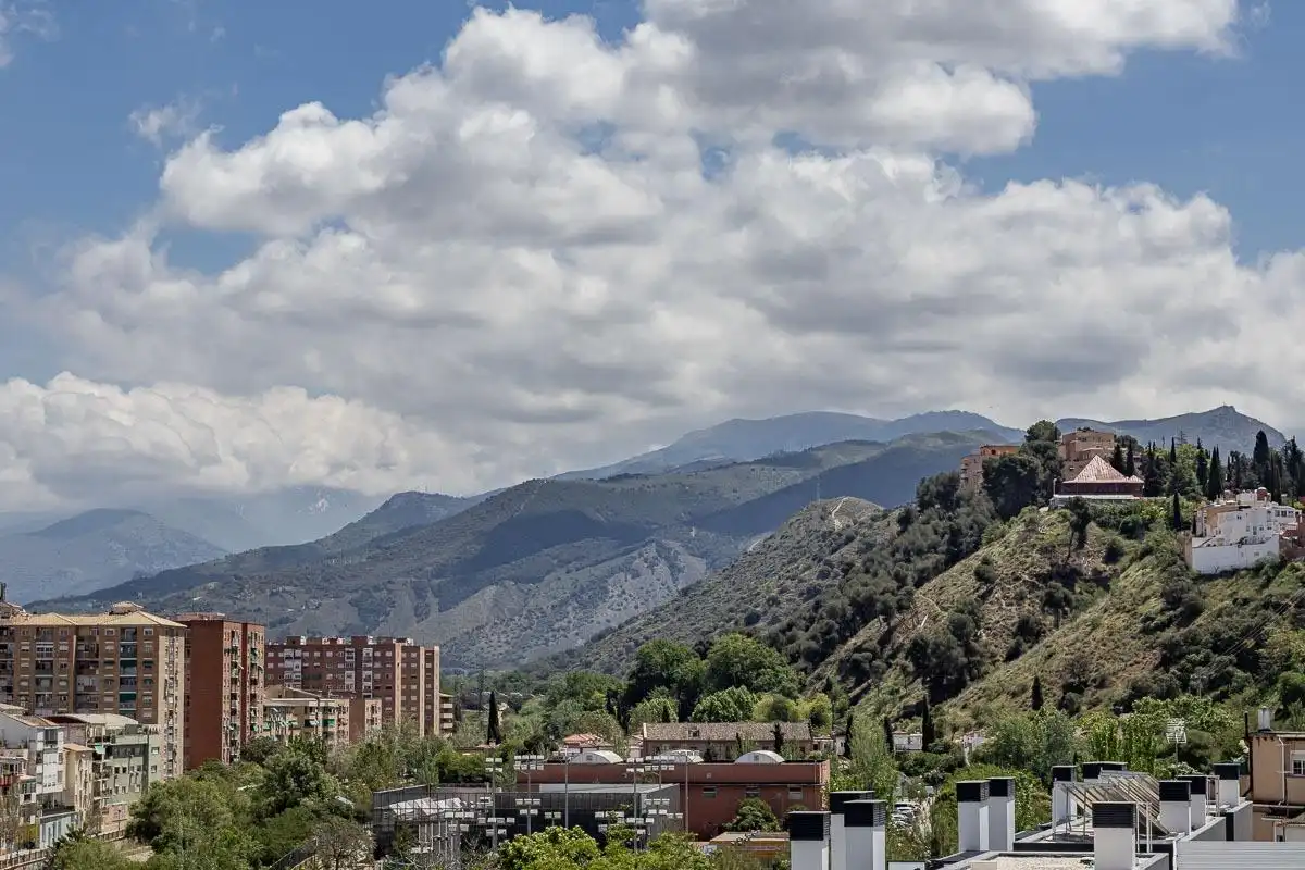 Exterior view of Houses for sale in Granada  with Air Conditioner, Terrace and Storage room