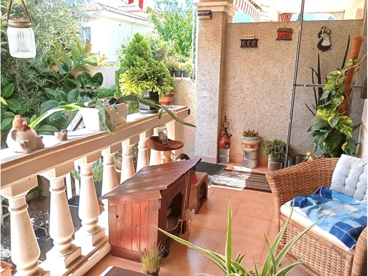 Terraza de Casa o chalet en venta en Cunit con Aire acondicionado, Jardín privado y Terraza