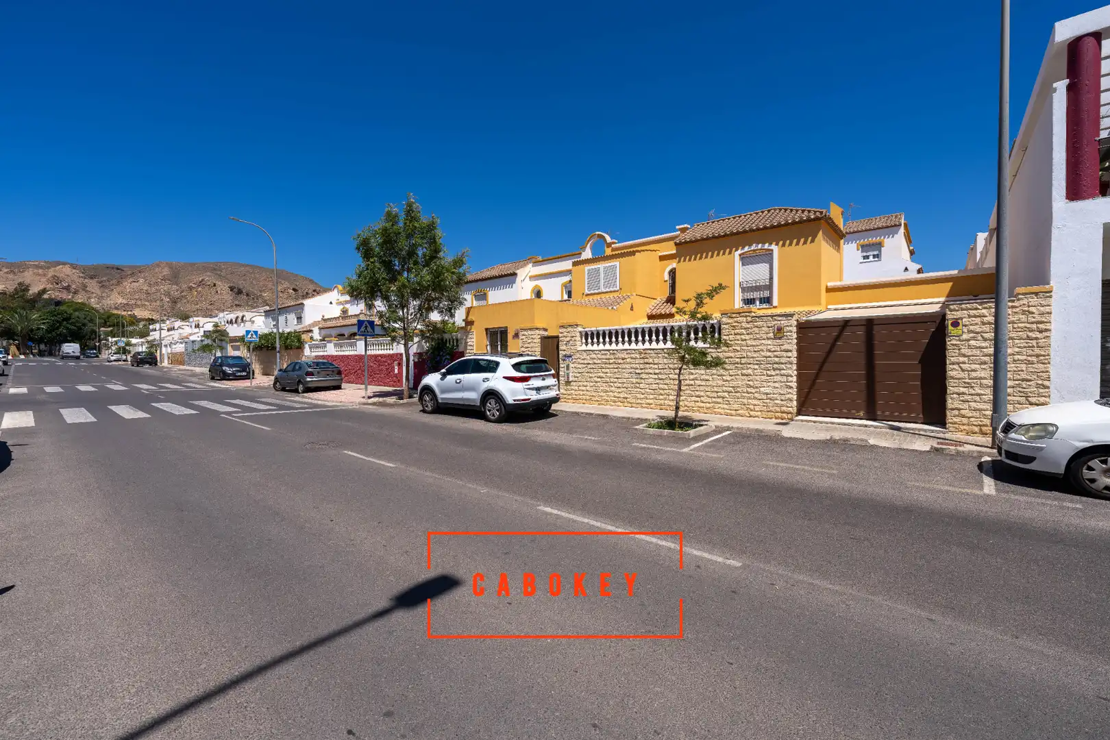 Vista exterior de Casa o chalet en venta en Huércal de Almería con Aire acondicionado, Calefacción y Jardín privado