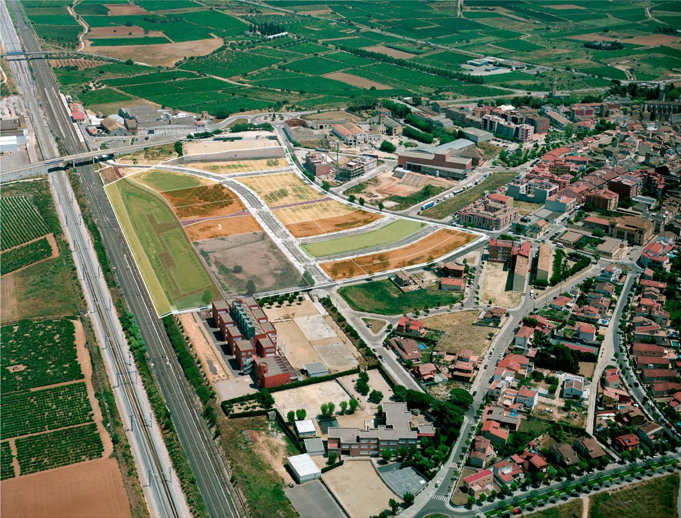 Vista exterior de Residencial en venda en L'Arboç