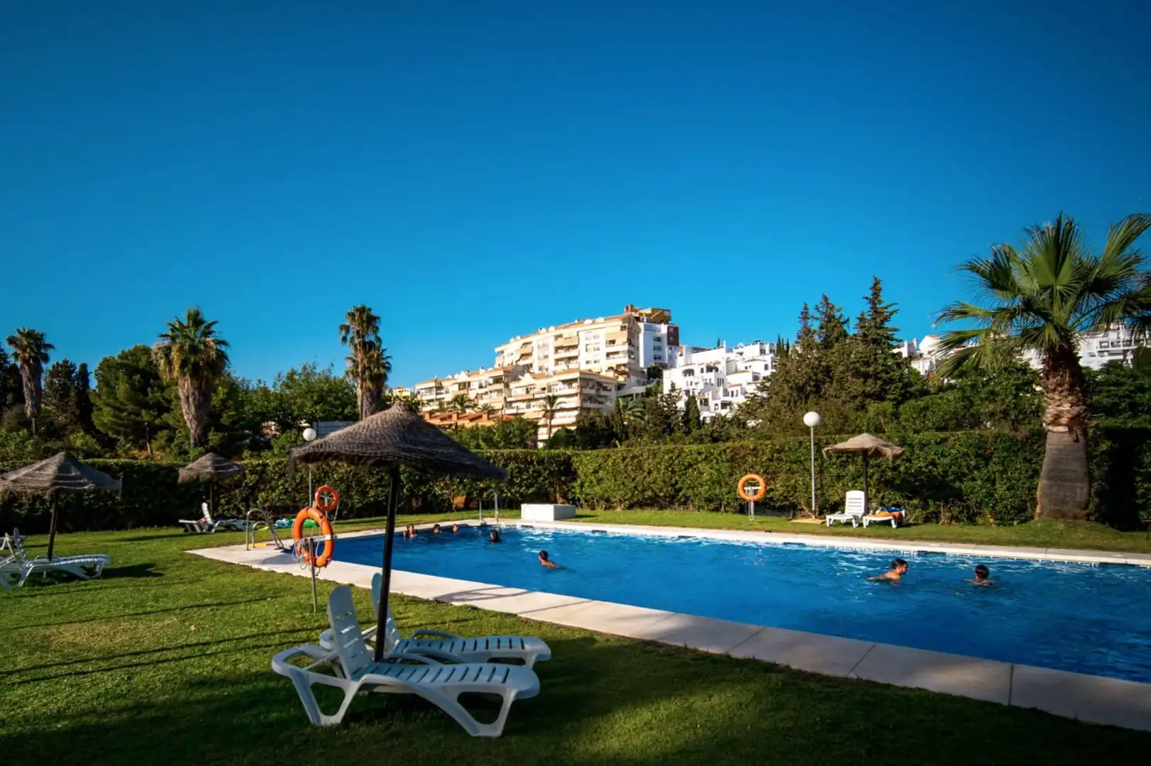Garden of Attic for sale in Benalmádena  with Air Conditioner, Heating and Terrace