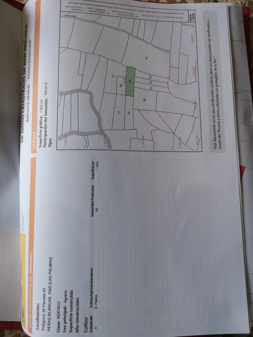 Terreny rústic en venda a Tías pueblo, imagen 9